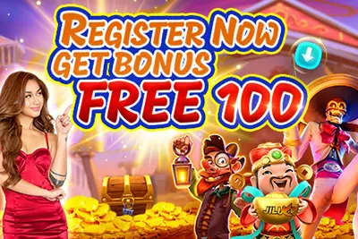 Register now get free 100 bonus